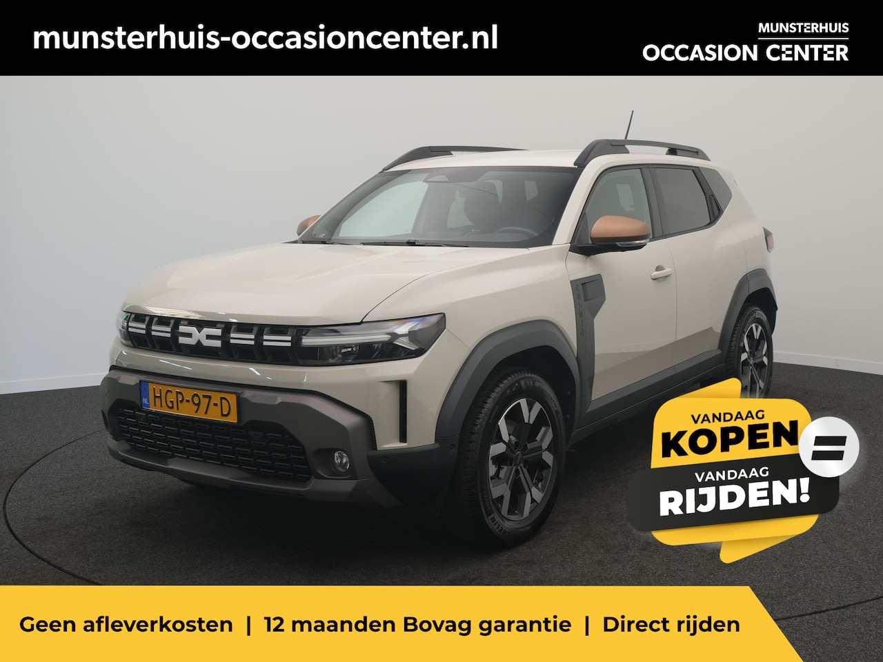 Dacia Duster - 1.6 Hybrid 140 Extreme - RIJKLAARPRIJS - All seasonbanden - Afneembare trekhaak - AutoWereld.nl