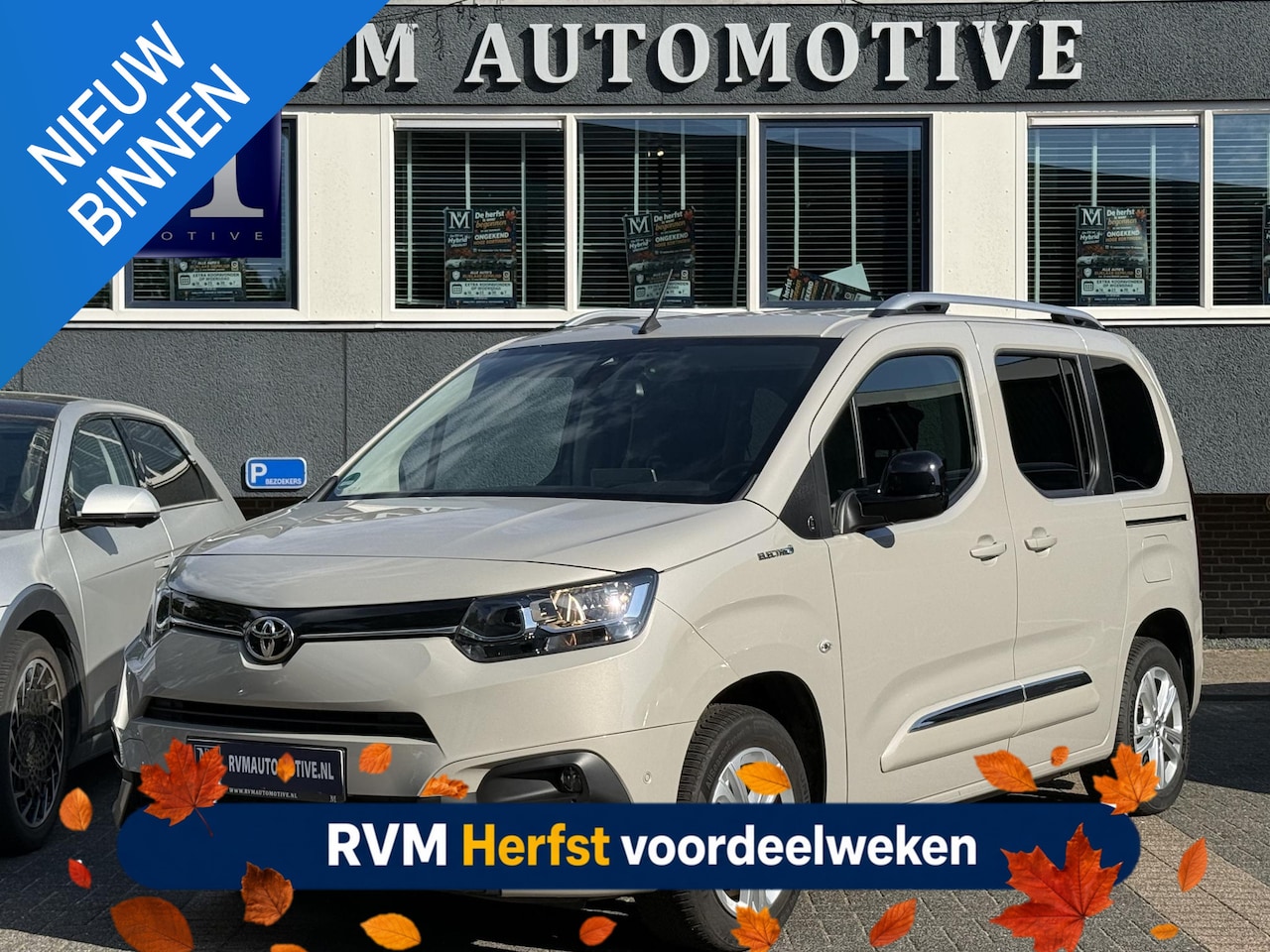 Toyota PROACE CITY Verso Electric - Toyota Proace City L1 Team D SOH: 100% | VAN: 29.900,- VOOR: 26.877,- UW HERFSTVOORDEEL: 3 - AutoWereld.nl