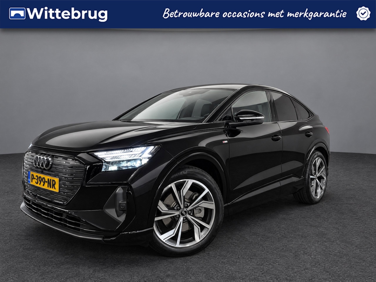 Audi Q4 Sportback e-tron - 40 S edition 77 kWh / Navigatie / App connect / Camera / Leder / Lichtermaal 20 inch / P4 - AutoWereld.nl