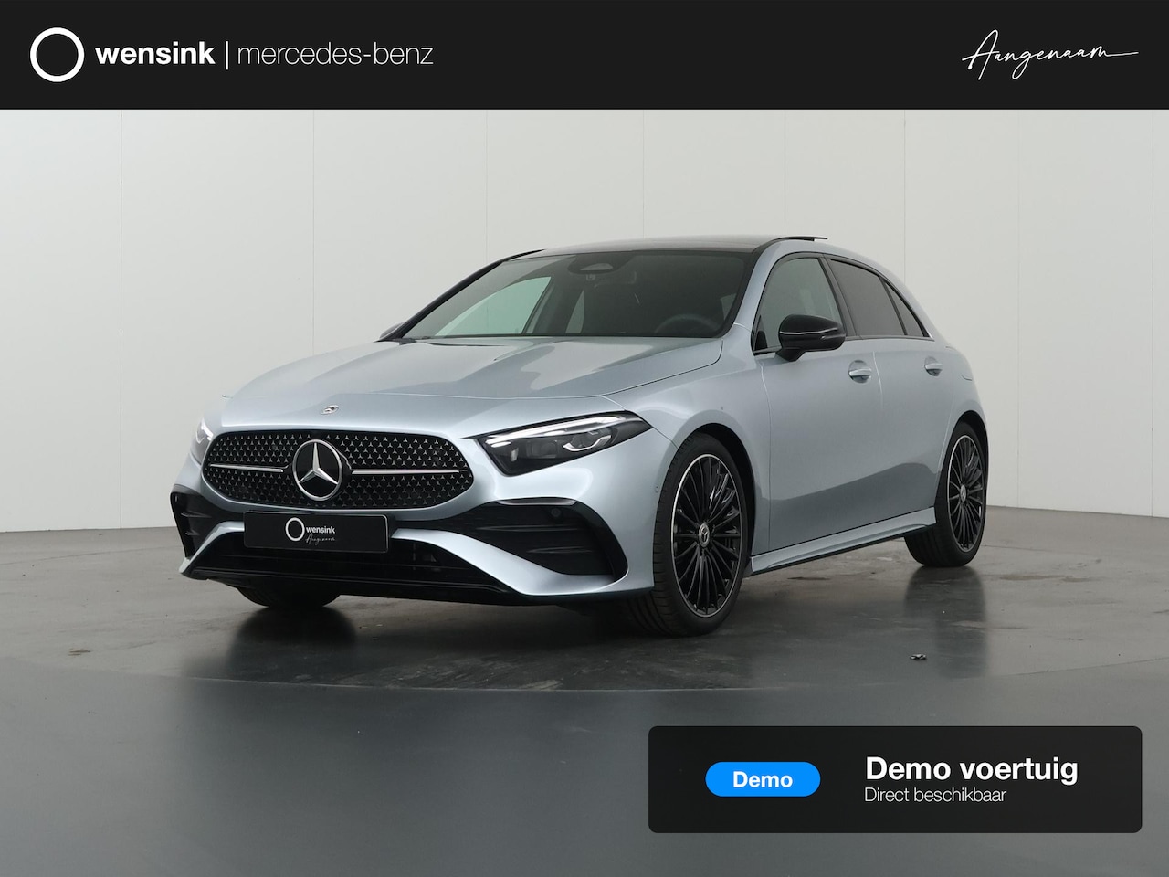 Mercedes-Benz A-klasse - 180 Business Solution AMG | Panoramaschuifdak | Stoelverwarming | Achteruitrijcamera | MU - AutoWereld.nl