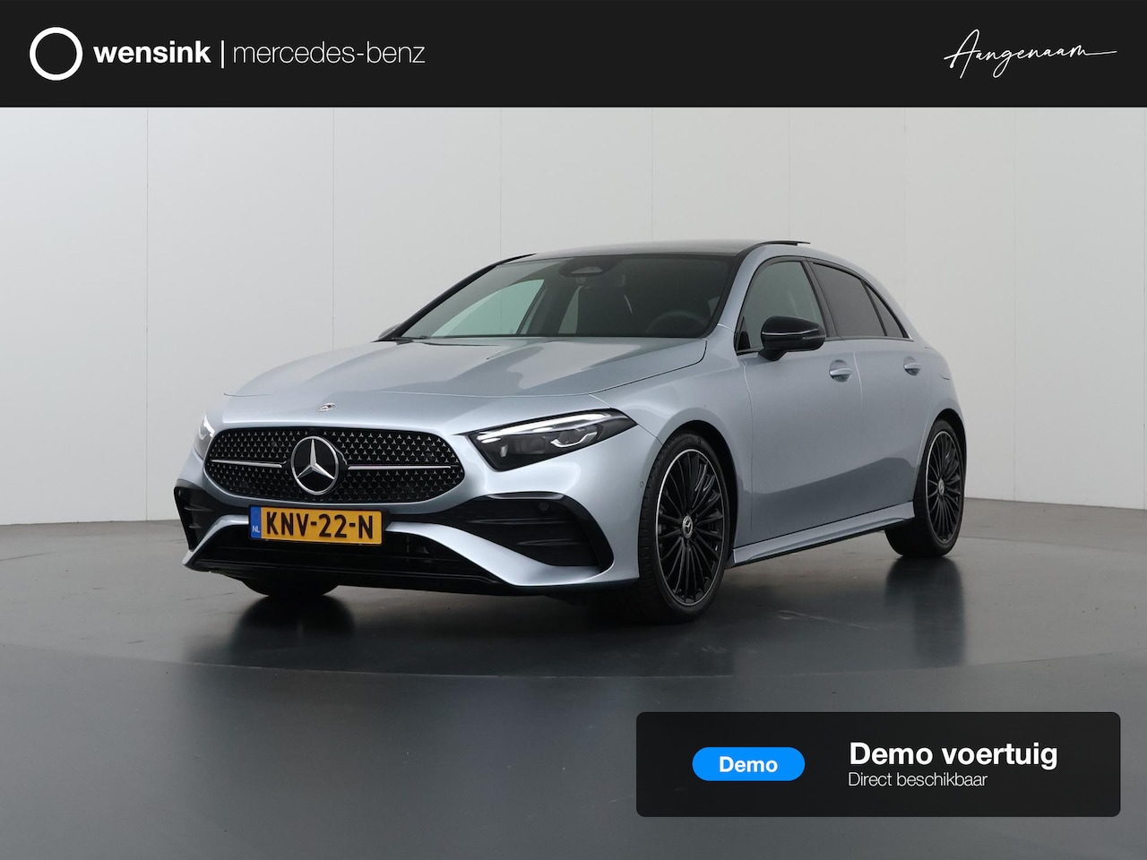 Mercedes-Benz A-klasse - 180 Business Solution AMG | Panoramaschuifdak | Stoelverwarming | Achteruitrijcamera | MU - AutoWereld.nl