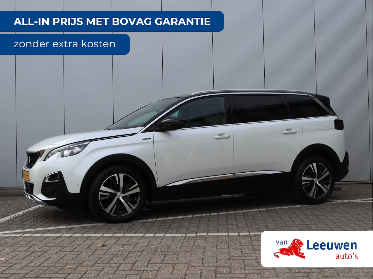 Peugeot 5008 - 1.6 e-THP GT-Line | 7-pers | Trekhaak | Leder | Pano | Massage - AutoWereld.nl