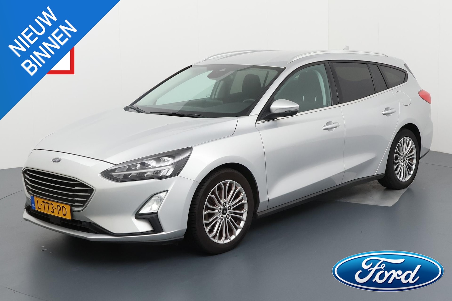 Ford Focus Wagon - 1.0 EcoBoost Titanium B&O Navi Trekhaak Winter pack Full LED Wagon Dealeronderhouden - AutoWereld.nl