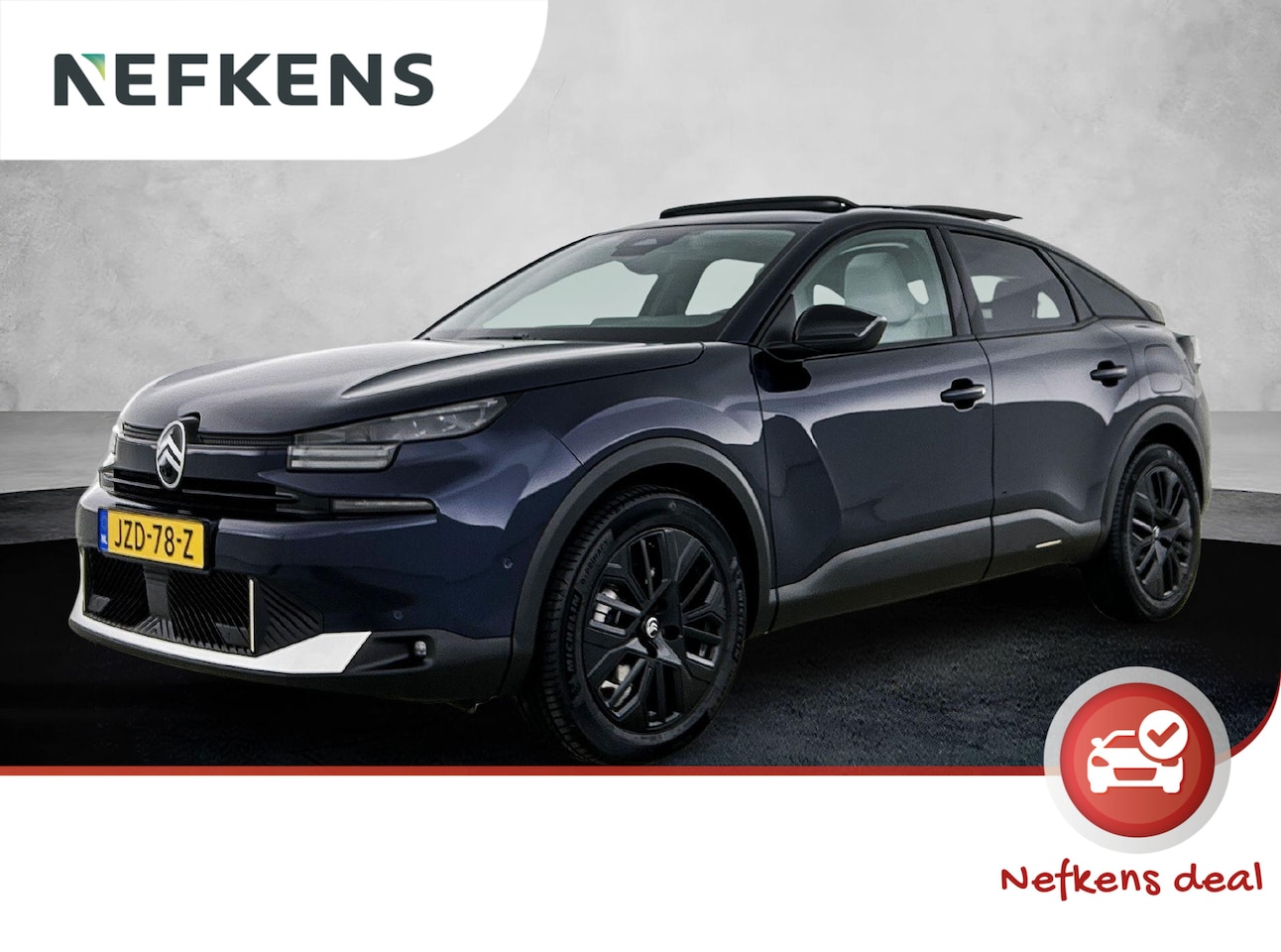Citroën C4 - 1.2 Hybrid 145pk Max Automaat | Elektrische Verstelb. Bestuurdersstoel | Schuif-/Kanteldak - AutoWereld.nl