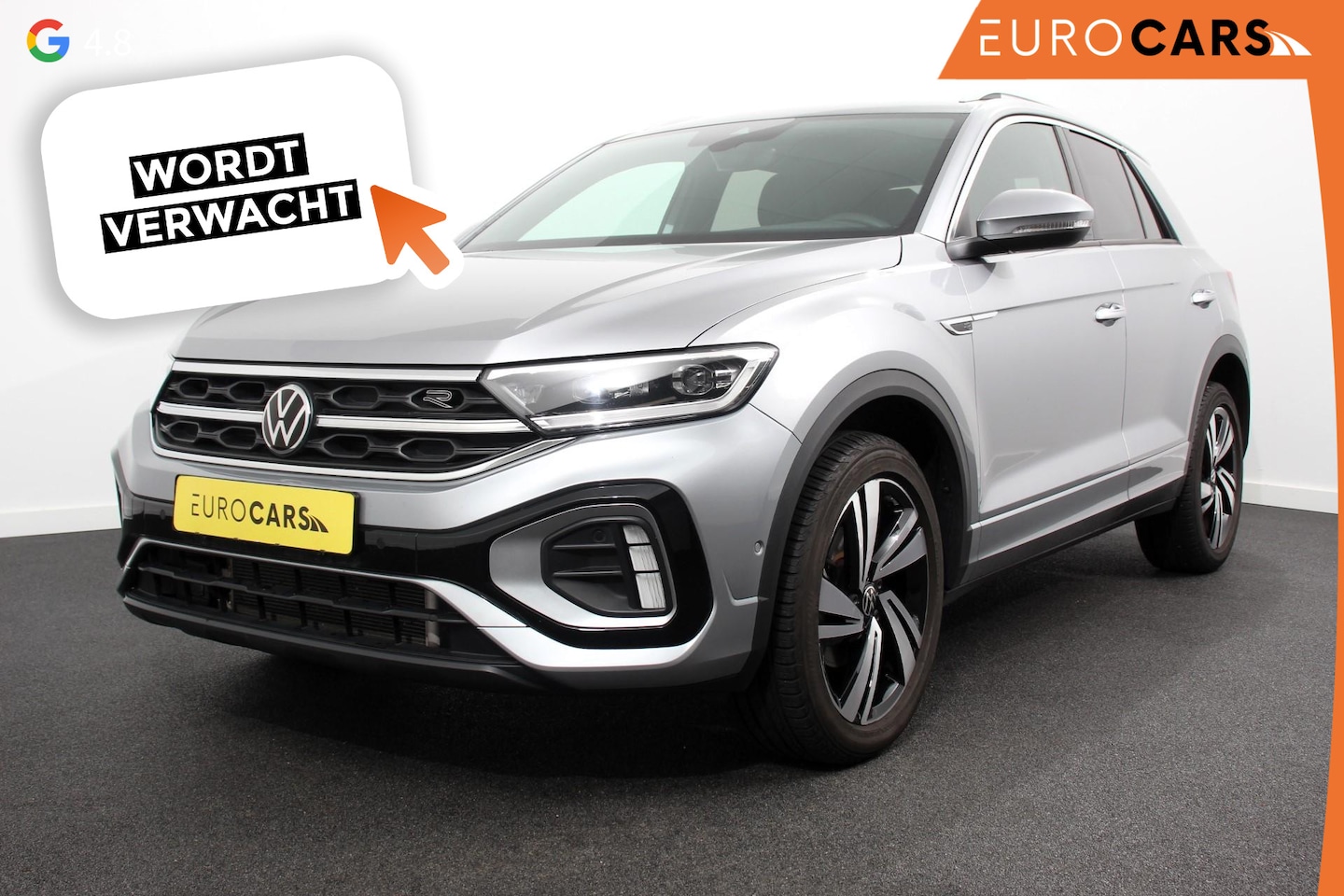 Volkswagen T-Roc - 1.5 TSI 150pk DSG R-Line Navigatie Apple Carplay/Android Auto Parkeersensoren Camera Blind - AutoWereld.nl