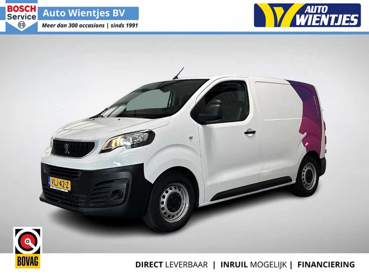 Peugeot Expert - 1.5 BlueHDI | Compact Premium 3-Pers | Airco | Cruise | Carplay | Trekhaak - AutoWereld.nl