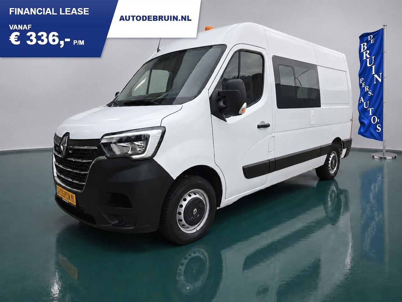Peugeot Boxer - /Renault Master 2.3 dCi L2H2 DC 7-Persoons Airco Cruisecontrol 136Pk Dubbelcabine - AutoWereld.nl