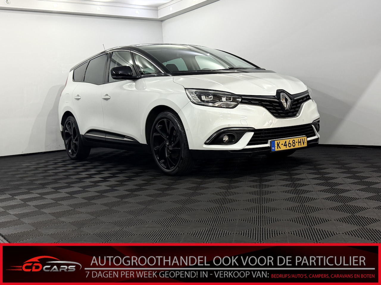 Renault Grand Scénic - 1.3 TCe Bose 7p. Camera, Navi, Half leder, Keyless start, Cruise control, Virtual desk, Cl - AutoWereld.nl