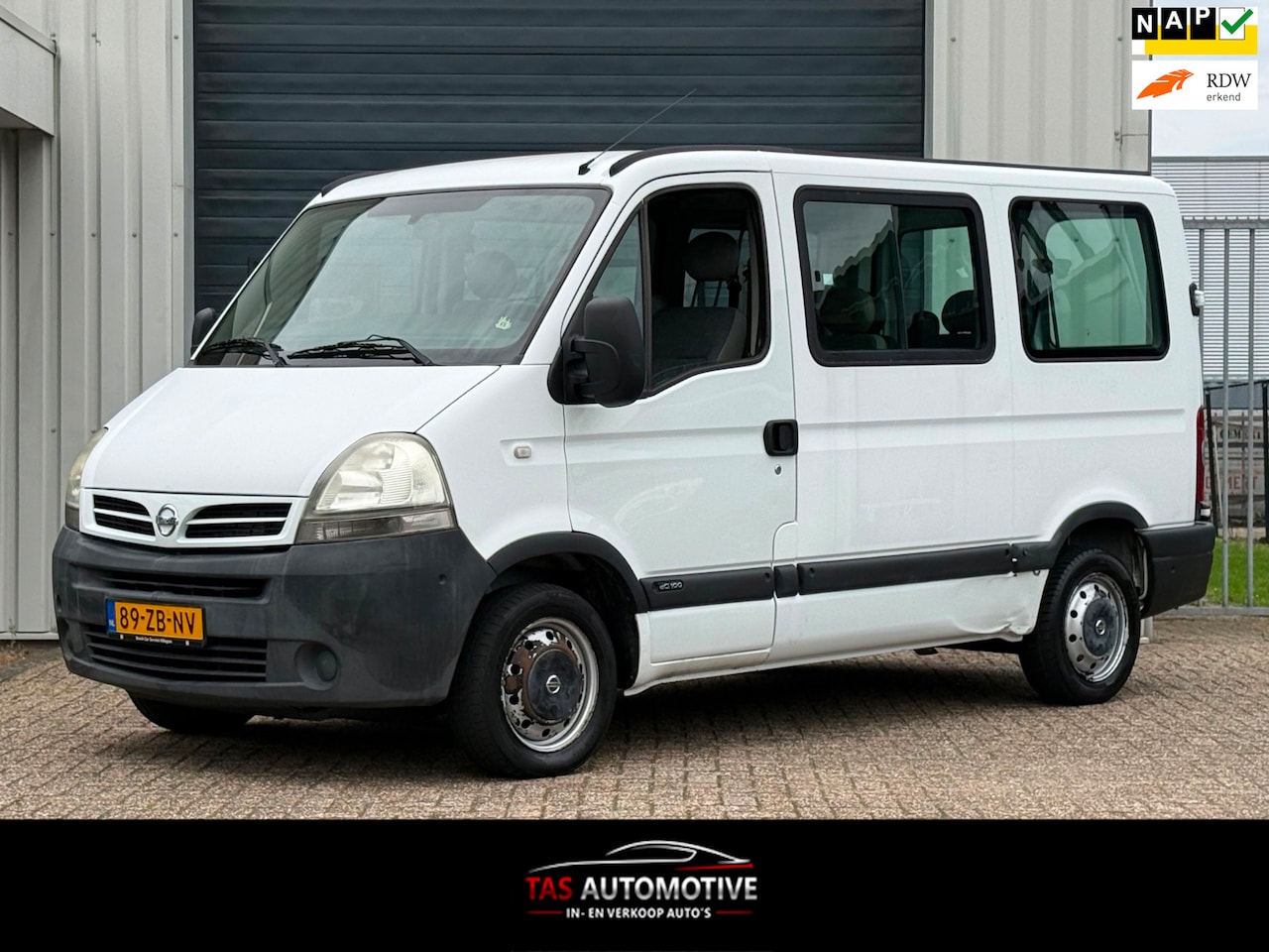 Nissan Interstar Minibus - 100.28 2.5 dCi 308L 9PERSOONS/1eEIG - AutoWereld.nl