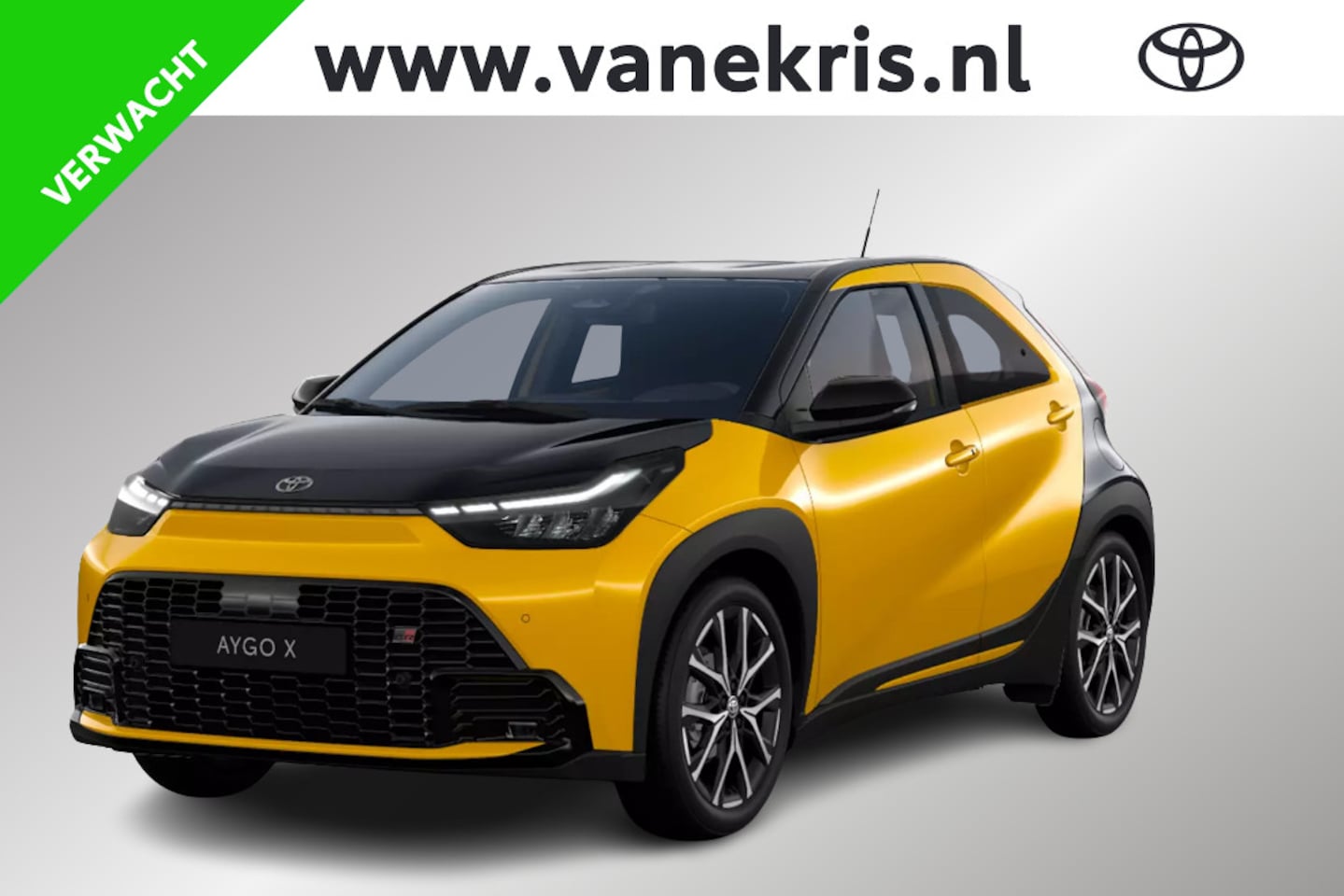 Toyota Aygo X - Hybrid 115 GR Sport Hybrid 115 GR Sport, Nieuw en in december leverbaar met €1.500,- inruilpremie!! - AutoWereld.nl