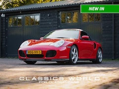 Porsche 911 Cabrio - 996 Turbo Cabriolet – 3.6L – Manual – Red – German Delivery