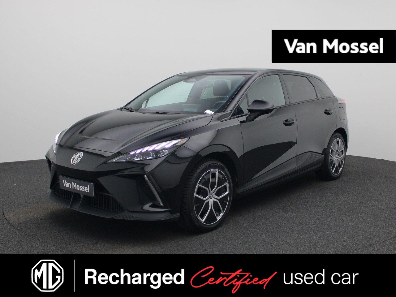 MG MG4 - Long Range Luxury 64 kWh | WLTP 435 KM | SoH 95,60%  Navi | ACC | ECC | 18"LMV | 360° CAM - AutoWereld.nl