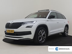 Skoda Kodiaq - 1.5 TSI Sportline Business 7p. l Elektr. Trekhaak l Pano Dak l Elekt. Stoel incl Memory l