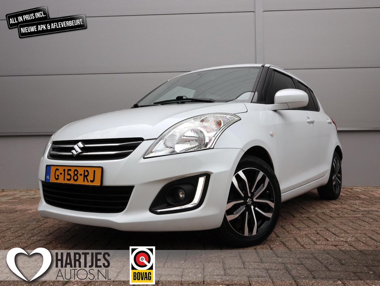 Suzuki Swift - 1.2 S-Exclusive 5drs. (Vol-Opties!) Parelmoer - AutoWereld.nl