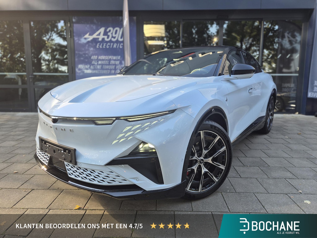 Alpine A390 - GT 89kWh Navi | Devialet Xtreme Sound | 22KW Lader | Pack Driving | Carbon afwerkingen | A - AutoWereld.nl