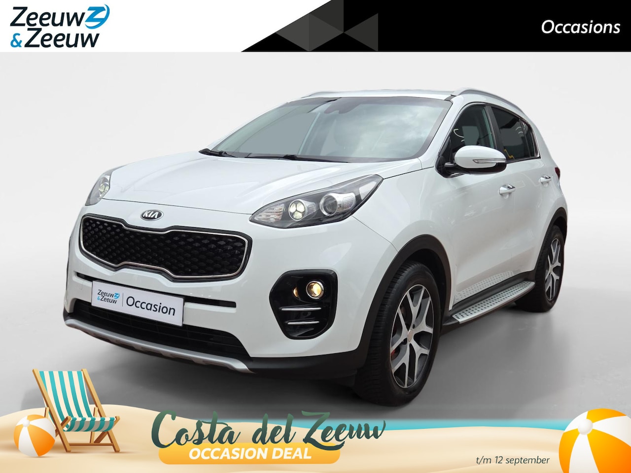 Kia Sportage - 1.6 GDI DynamicLine | Dealer Onderhouden | Stoelverwarming voor en achter | camera | Navig - AutoWereld.nl