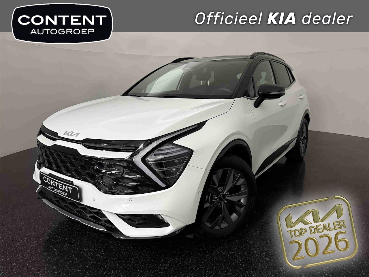 Kia Sportage - 1.6 Hybrid GT-Line Plus Edition |Schuifdak |360Camera |Zwart Dak - AutoWereld.nl