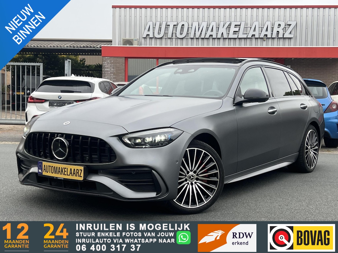 Mercedes-Benz C-klasse Estate - 300 e AMG Line FULL OPTION - AutoWereld.nl