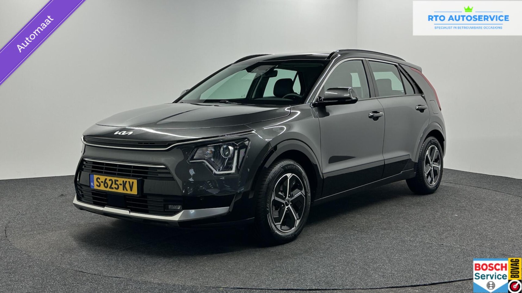 Kia Niro - 1.6 GDi Hybrid ExecutiveLine CAMERA NAVI ECC ADAPTIEF CRUISE CARPLAY. - AutoWereld.nl