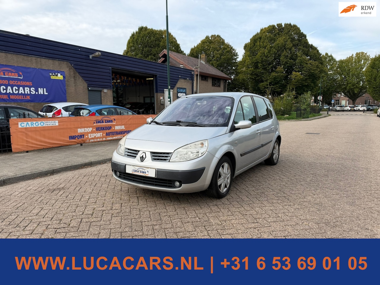 Renault Scénic - 1.6-16V Expression Comfort AUTOMAAT 2X SLEUTEL+BOEKJES! - AutoWereld.nl