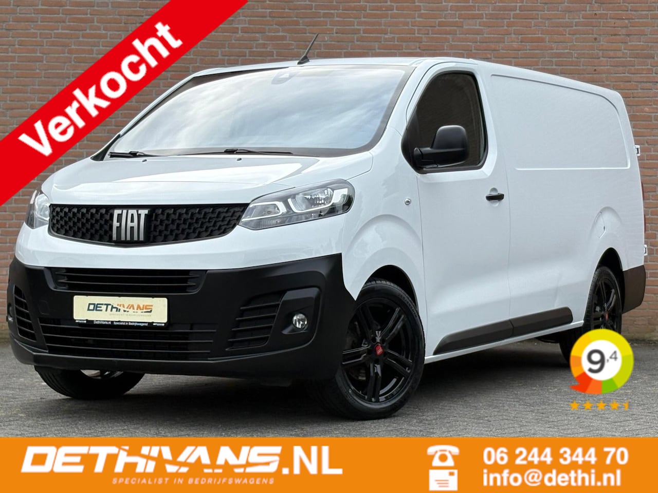 Fiat Scudo - 2.0MultiJet 145PK Aut. L3 / Carplay / Cruisecontrol / Euro6 - AutoWereld.nl