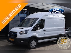 Ford E-Transit - 350 L2H3 TREND 68KWH 3-PERS STOELVERW. P-SENSOREN ALL-SEASON 4-JAAR/100.000KM FABR.GARANTI
