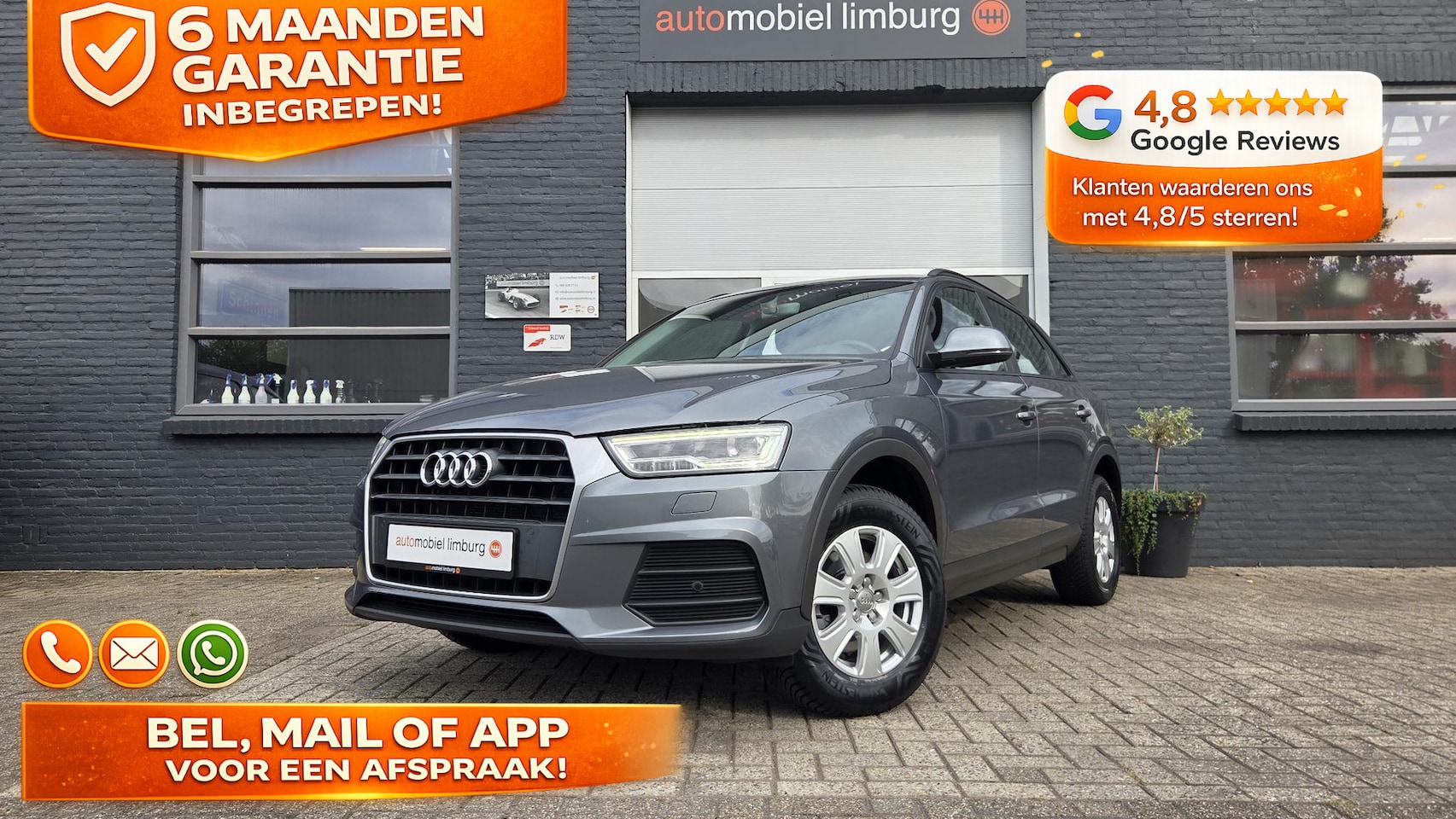 Audi Q3 - 1.4 TFSI CoD Design | LED | KEYLESS | WEGKLAPBARE TREKHAAK | 1e EIGENAAR | DEALER ONDERHOU - AutoWereld.nl