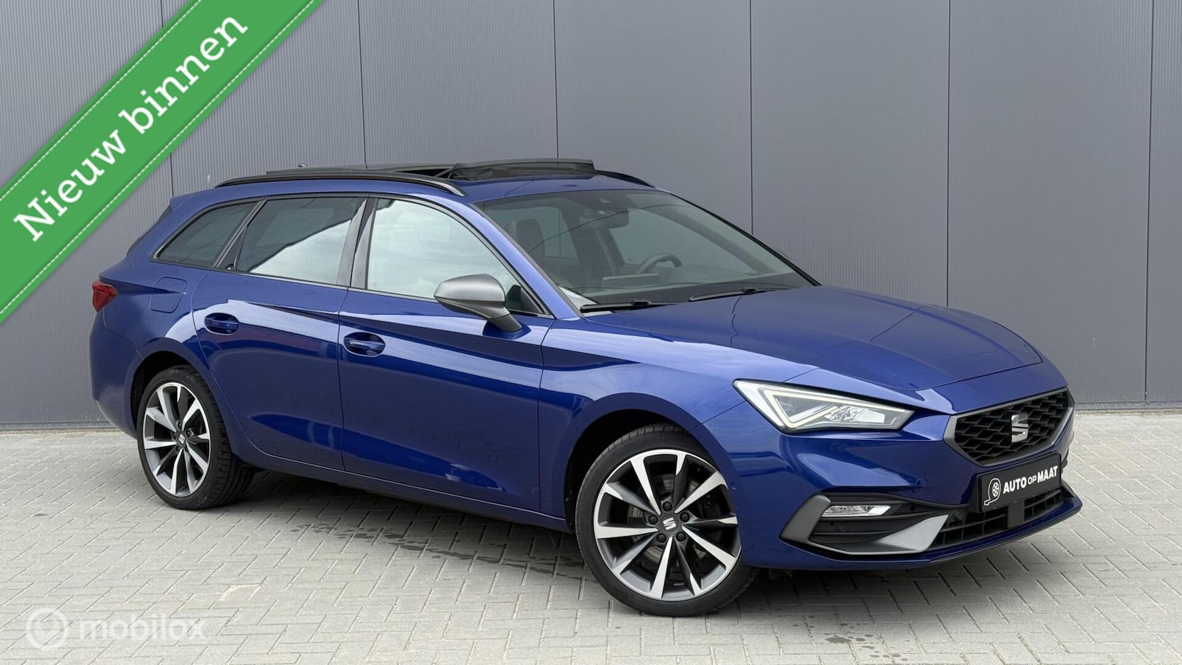 SEAT Leon Sportstourer - 1.4 TSIehybrid FR PANO 99%SOH - AutoWereld.nl