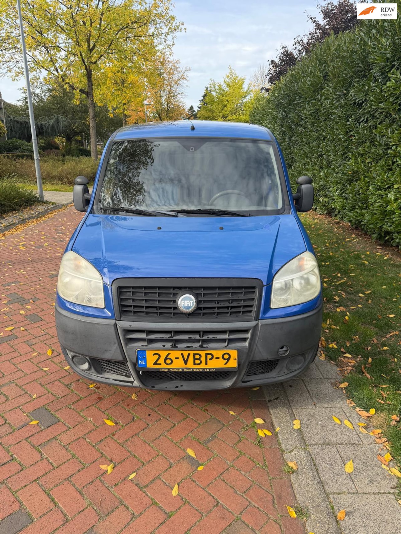 Fiat Doblò - 1.9 MultiJet Basis, APK 01-12-2026. - AutoWereld.nl