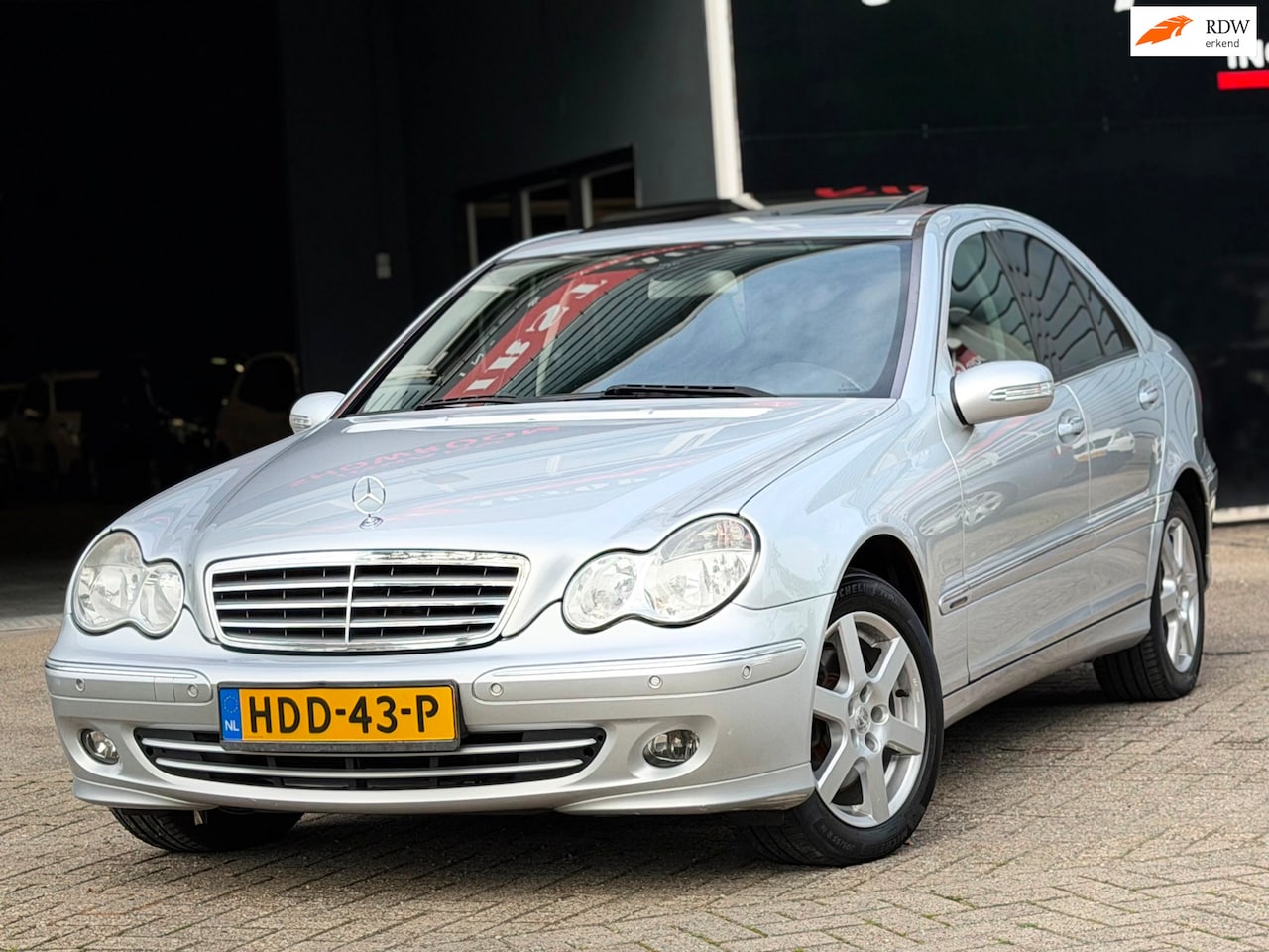 Mercedes-Benz C-klasse - 280 Elegance 4-Matic AUTOMAAT MEMORY/OPEN-DAK/LEDER | NETTE AUTO ! - AutoWereld.nl