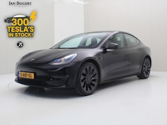 Tesla Model 3 - Performance AWD 486pk 75 kWh 97, 5% SoH FACELIFT [ AMD RYZEN+AUTOPILOT+567KM WLTP+PREMIUM