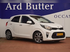 Kia Picanto - 1.0 DPi DynamicPlusLine+Ecc+Led+Breed-Navigatie+camera+cruise+Leder-Multie-stuur = SUPER