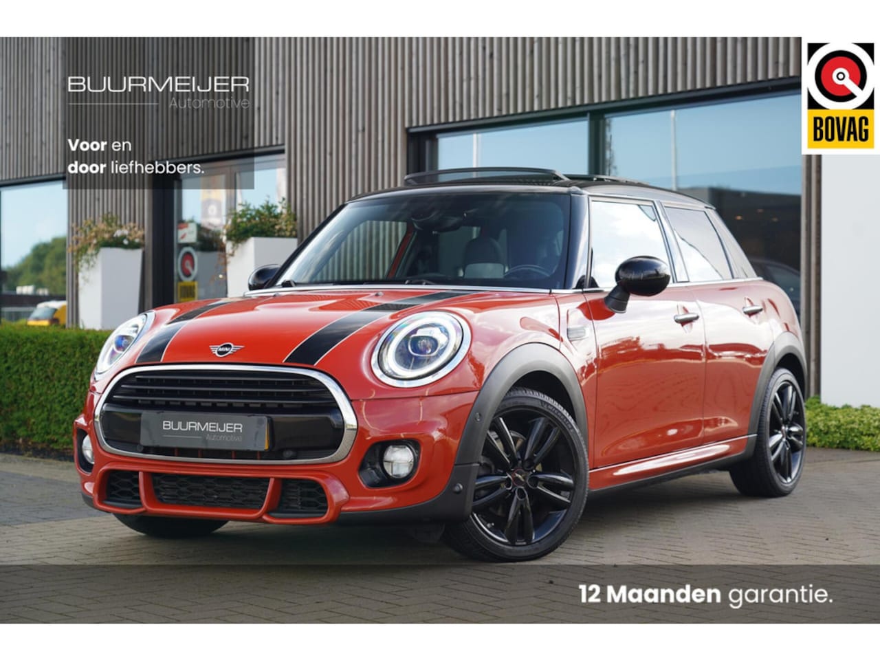 MINI 5-Deurs - 1.5 Cooper Burgundy Edition | John Cooper Works | Head-Up | Harman Kardon | Panoramisch sc - AutoWereld.nl
