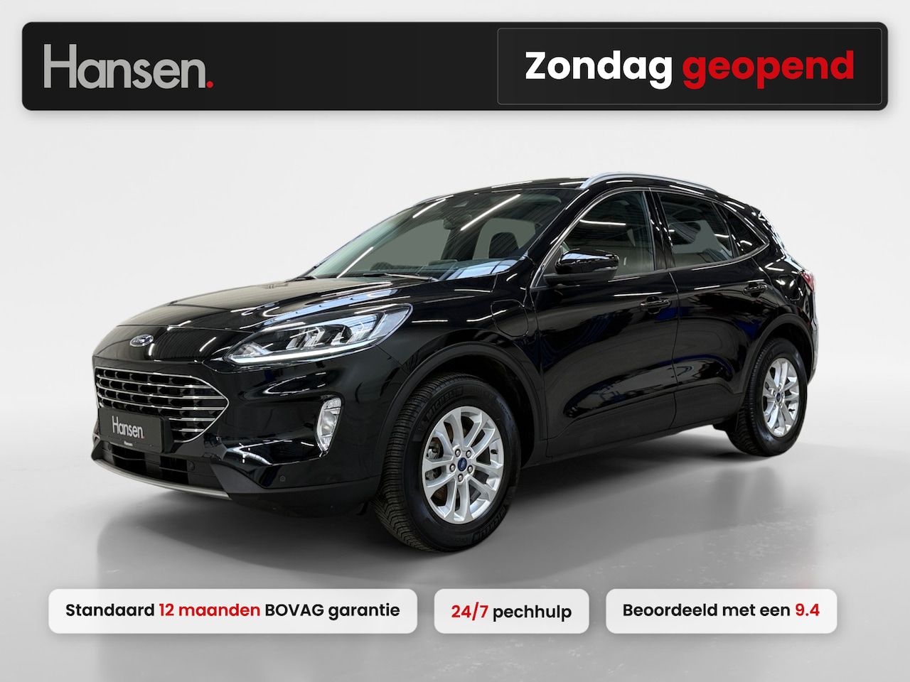 Ford Kuga - 2.5 PHEV Titanium I Trekhaak I Stoelverwarming I Cruise Control I Camera I Keyless I CarPl - AutoWereld.nl