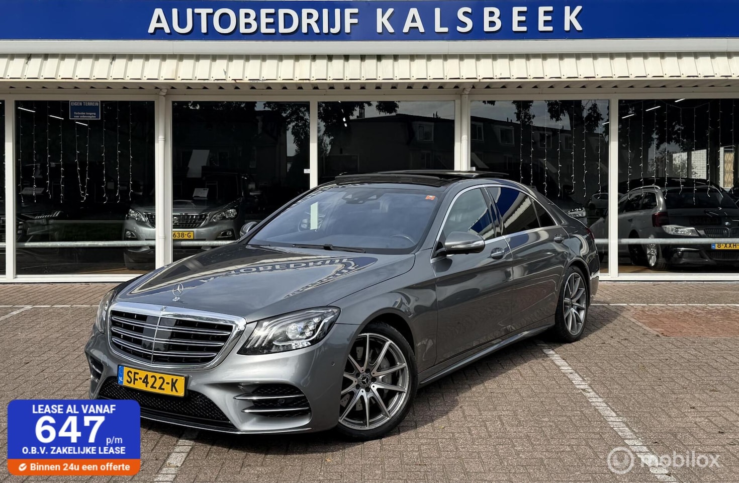 Mercedes-Benz S-klasse - 400d 4Matic Lang|Softclose|Burmester|Head-up|Stoel koeling|Adaptive cruise| - AutoWereld.nl