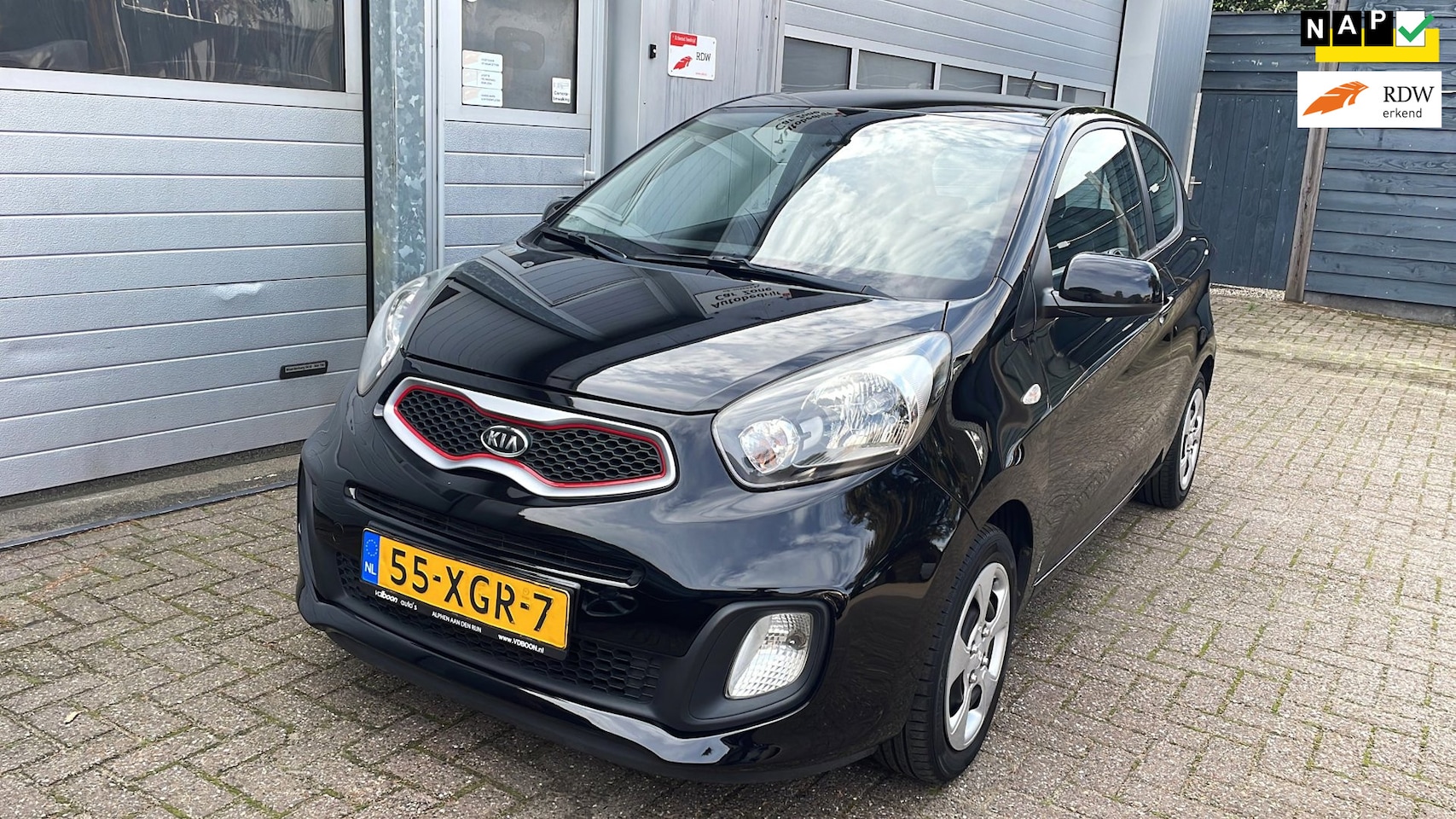 Kia Picanto - 1.2 CVVT ISG Comfort Pack 2013-Airco-New APK - AutoWereld.nl