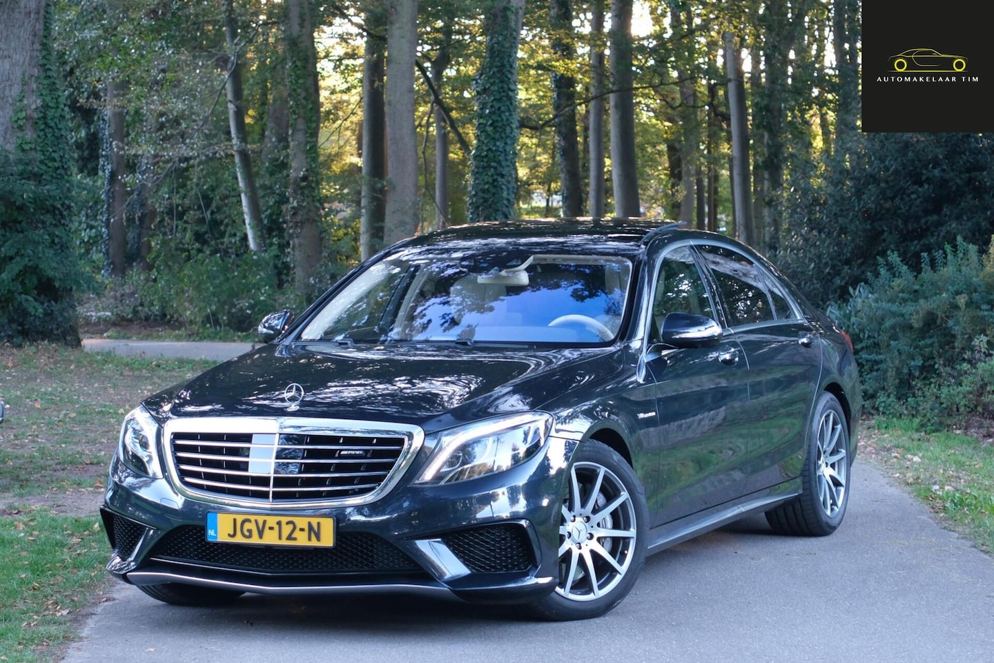 Mercedes-Benz S-klasse - AMG 63 4Matic Lang Chauffeurspakket Plus | Unieke kleurencombi - AutoWereld.nl