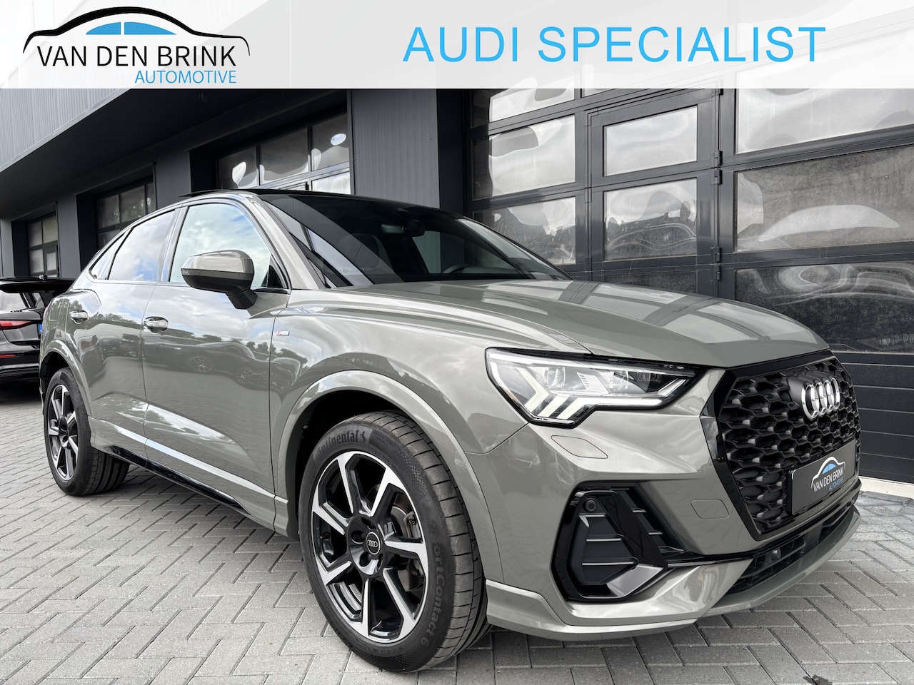 Audi Q3 Sportback - 35 TFSI S-Line Pano Chronos grey - AutoWereld.nl