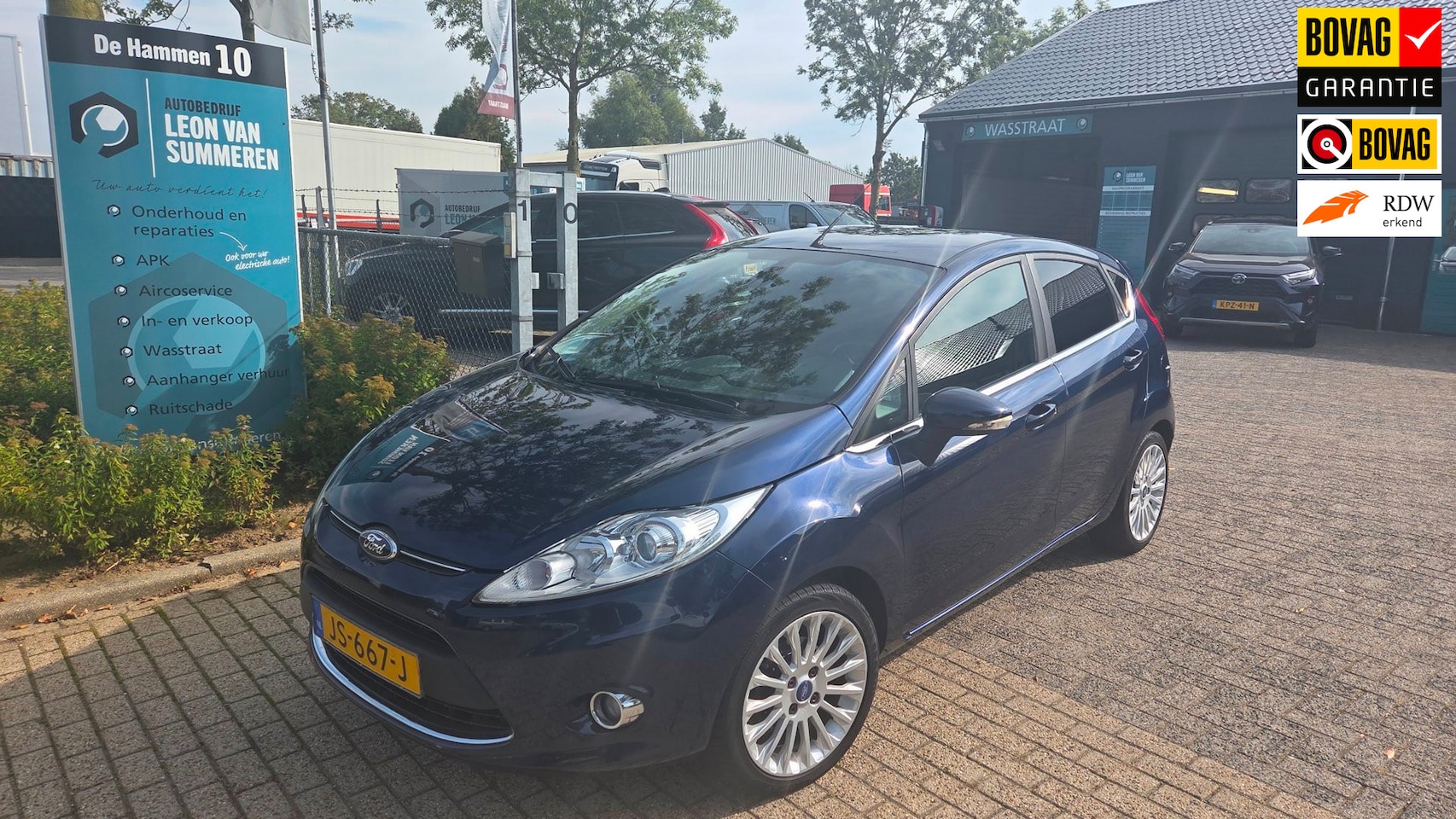 Ford Fiesta - 1.25 Titanium l Nieuwe apk l Volledig onderhouden l Climacontrol l Bluetooth l Parkeersens - AutoWereld.nl