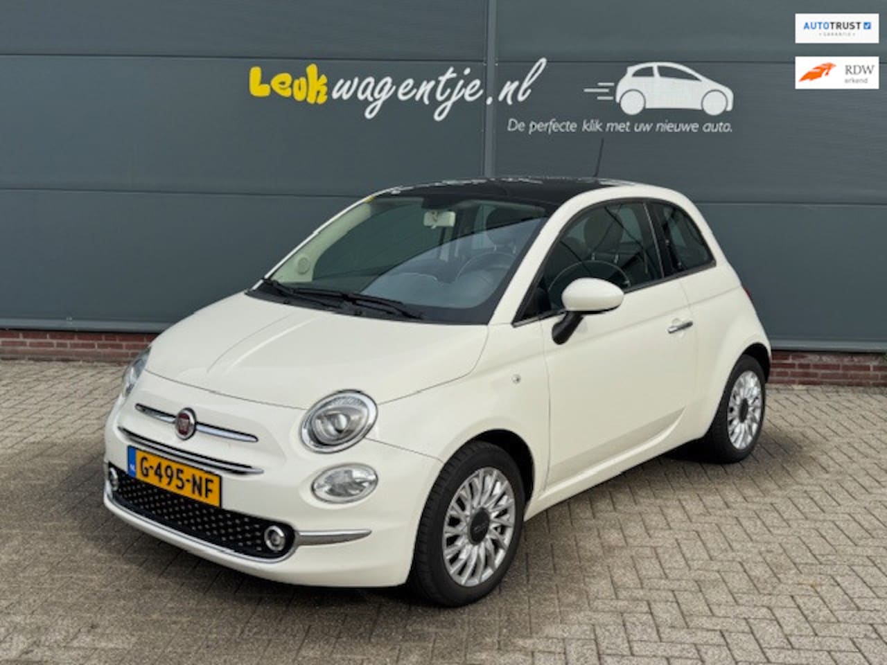 Fiat 500 - 1.2 Lounge *parkeersensor *nieuwe distributieriem - AutoWereld.nl