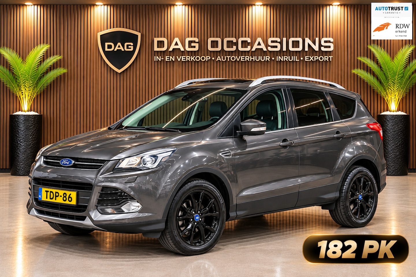 Ford Kuga - 1.6 182PK 4WD | AUTOMAAT | CAMERA | PANO - AutoWereld.nl