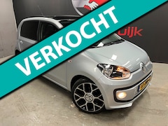 Volkswagen Up! - 1.0 high up BlueMotion |NAP | PANO | Stoelverw. | Leder