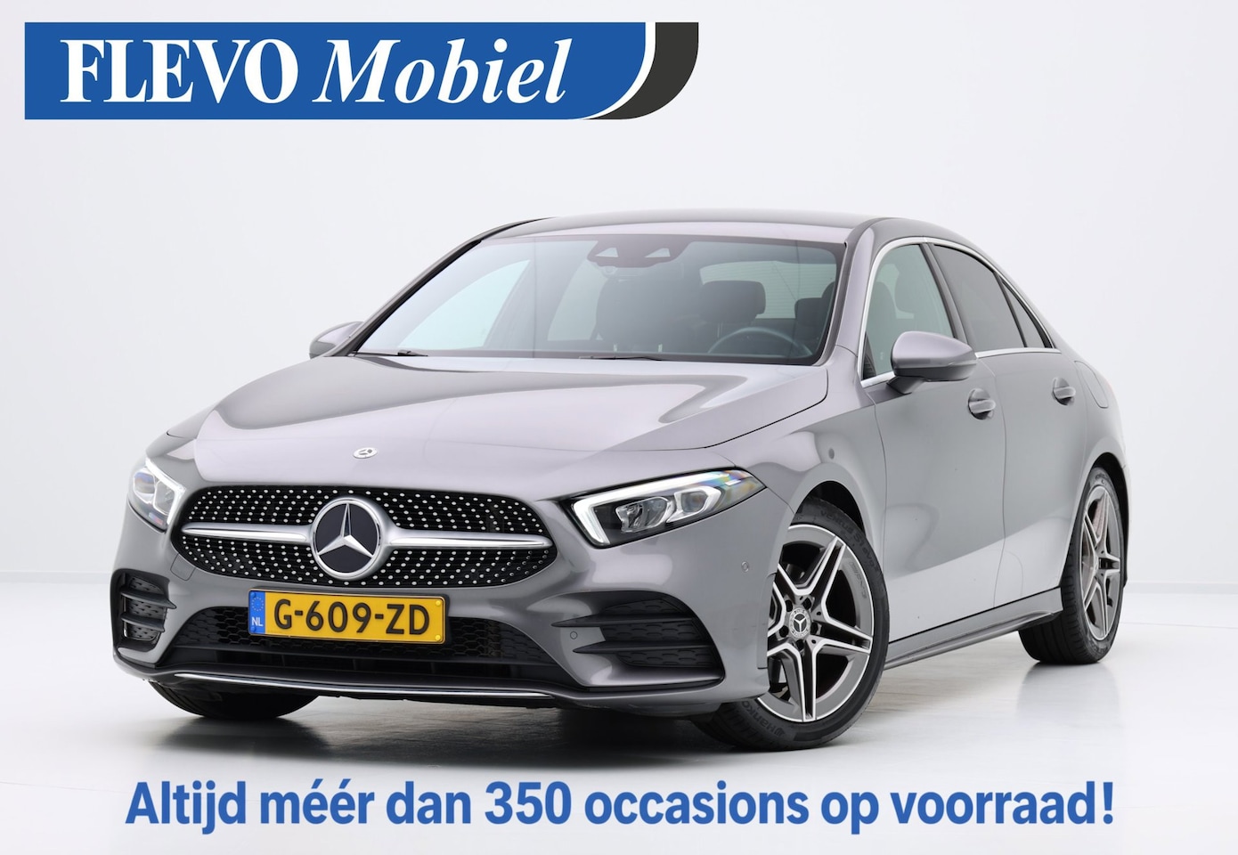 Mercedes-Benz A-klasse - 180 Business Solution AMG Aut. Widescreen|Leder-Alcantara|Cam|CarPlay|LMV - AutoWereld.nl