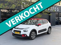 Citroën C3 - 1.2 PureTech Shine/aiico/cruise/NAP/camera/Carplay/Dealer onderhouden/PDC achter/12 maande