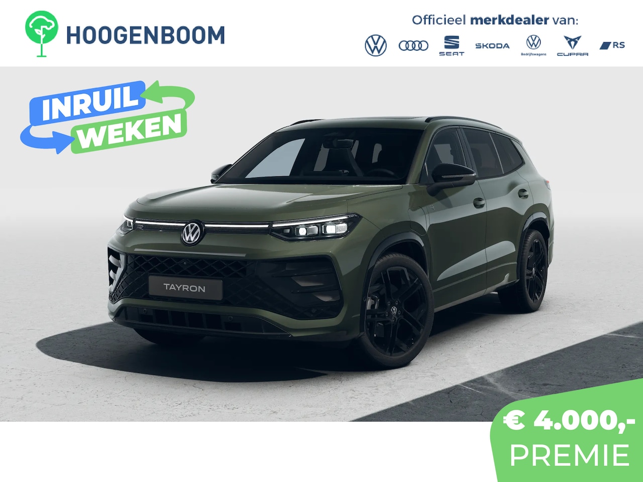 Volkswagen Tayron - R-Line Edition | 'App-Connect' draadloze smartphone integratie | Automatische afstandsrege - AutoWereld.nl
