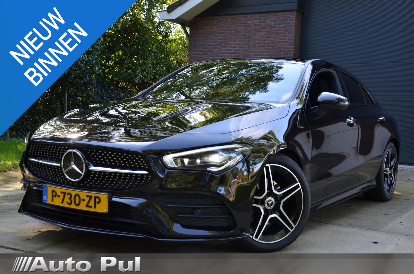 Mercedes-Benz CLA-Klasse - 180 Business Solution AMG Automaat/Navi/Ecc/Pdc/Panoramadak/Matrix LED koplampen/Stoelverw - AutoWereld.nl