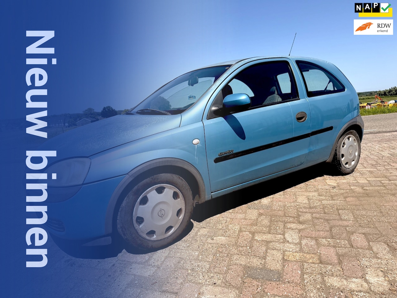 Opel Corsa - 1.0-12V Comfort LAGE KM's 156346 NAP auto is rijbaar geen APK voor onderdelen - AutoWereld.nl