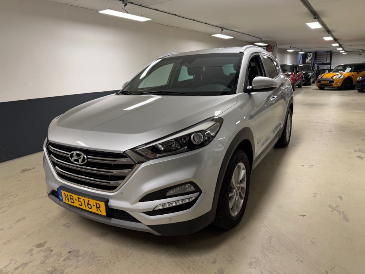 Hyundai Tucson - 1.6 GDI Comfort 1.6 GDI COMFORT, Trekhaak,Stoel verwarming v+a. Camera,navigatie - AutoWereld.nl