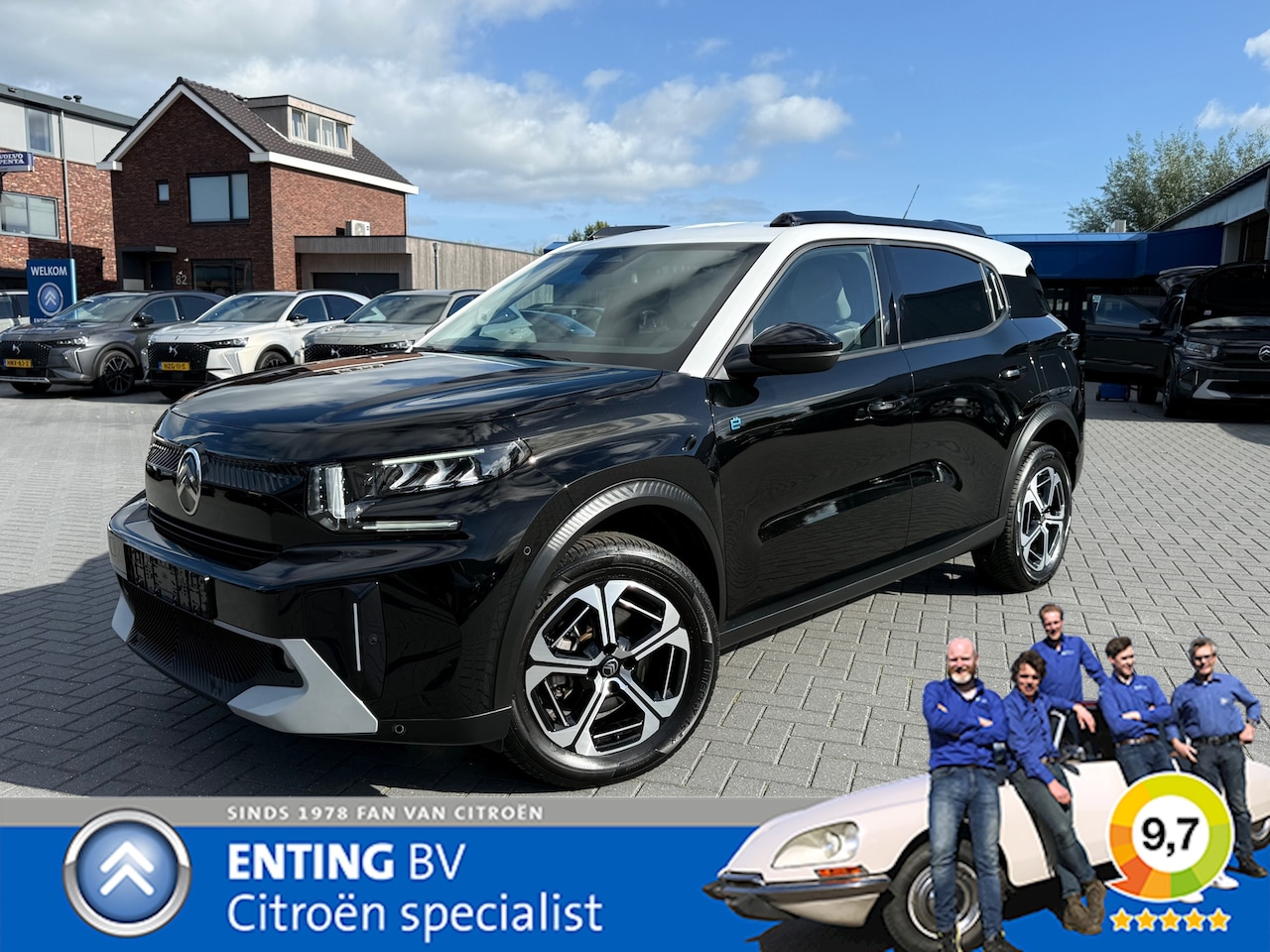 Citroën Ë-C3 Aircross - Max 113pk Comfort Range 44 kWh MAX 3 FASE WINTERPAKKET CAMERA SOH 100% - AutoWereld.nl