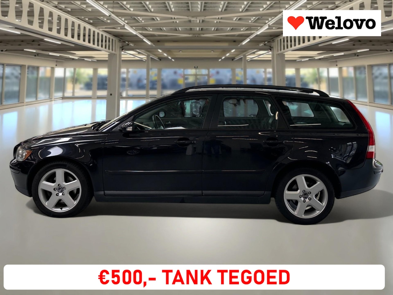 Volvo V50 - 2.4 Garantie, Leder, verwarmde stoelen, automaat, garantie... - AutoWereld.nl